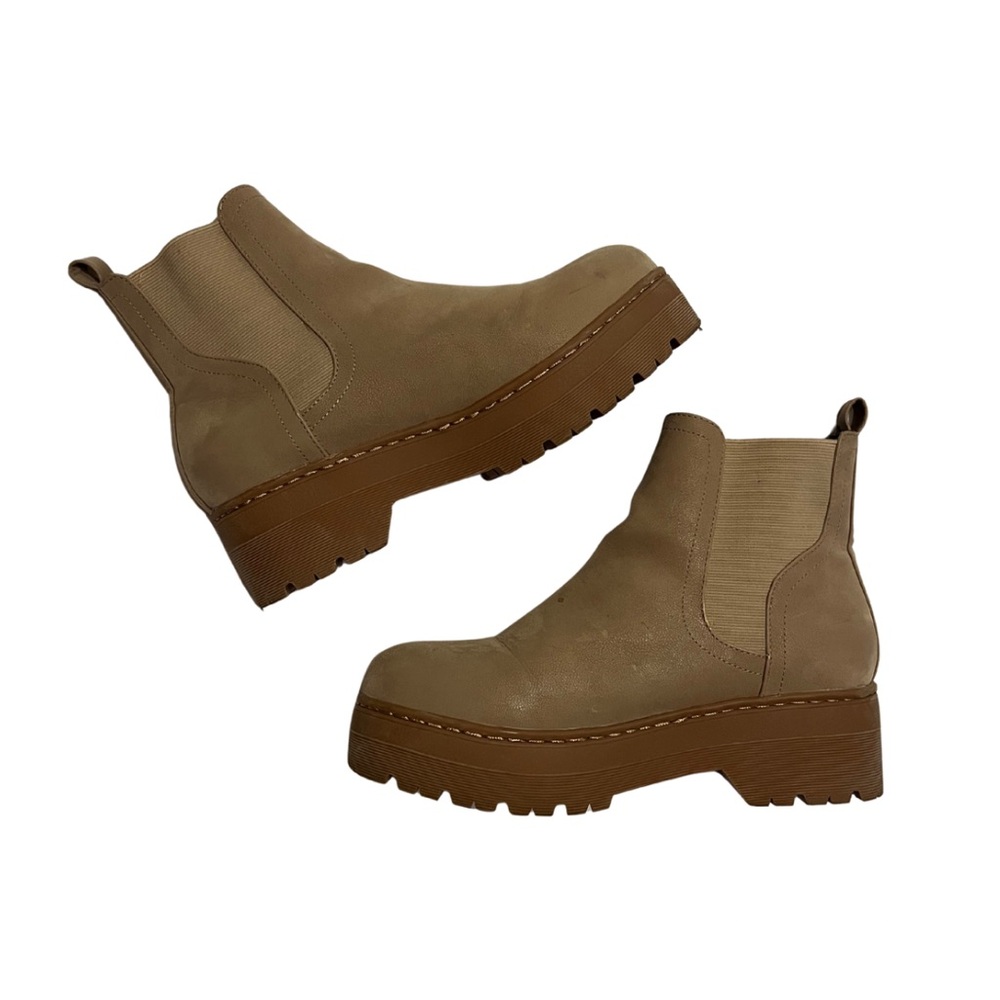 MIA Tan Ankle Booties